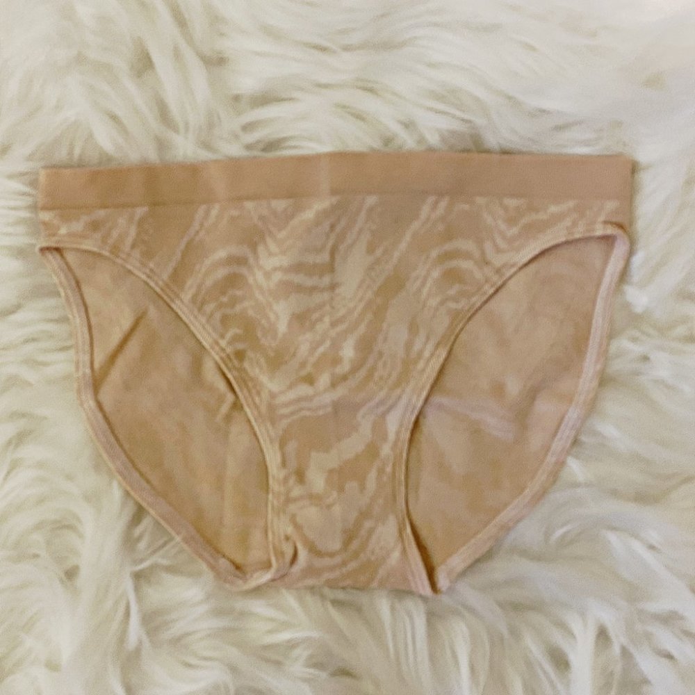 Victoria's Secret Marble Print Bikini Creamy XS Extra Small